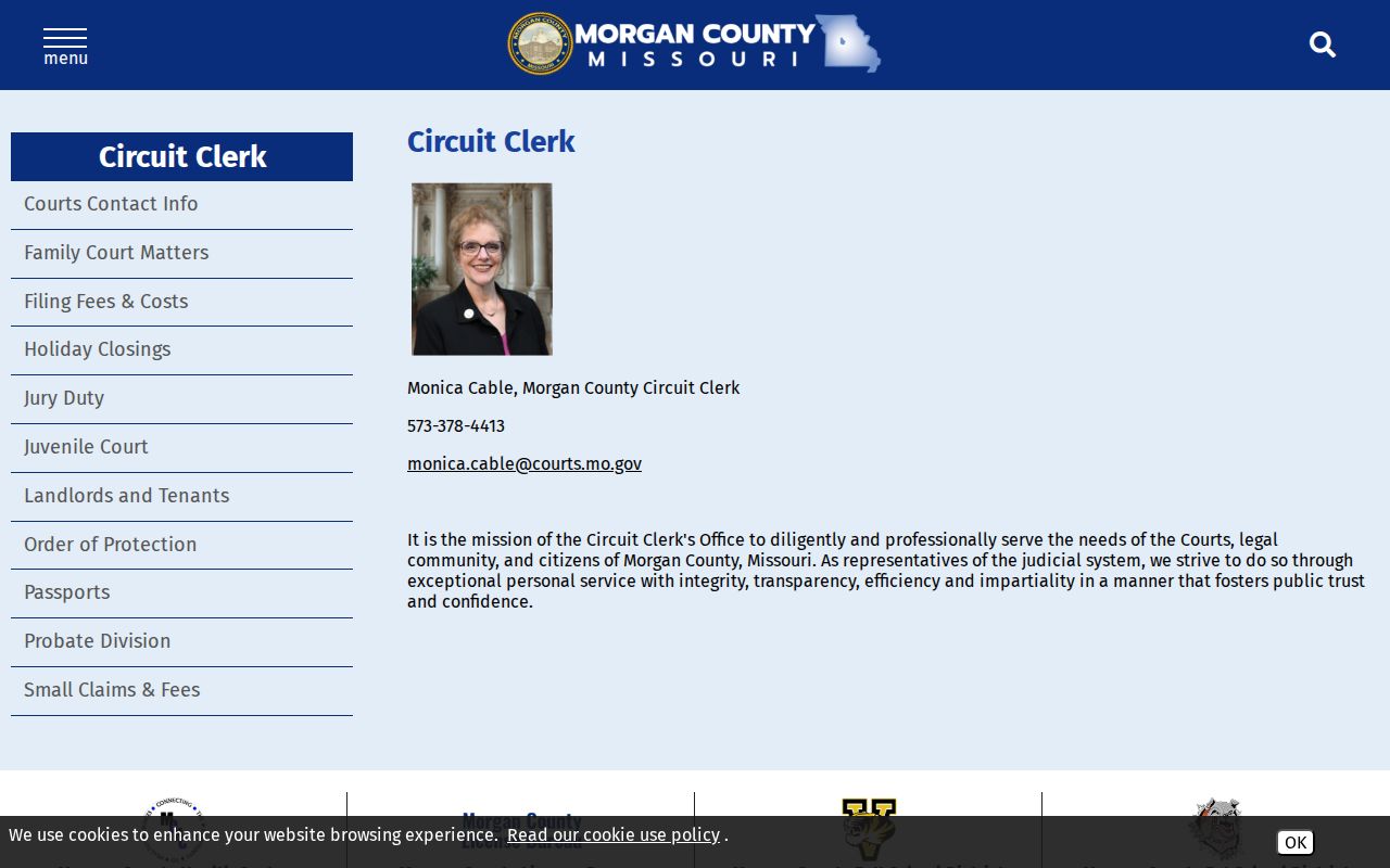 Laurie court docket Morgan Circuit Clerk record source